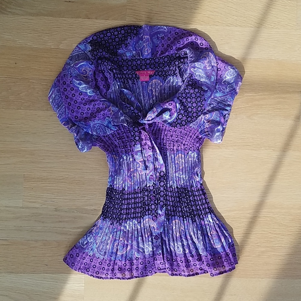 Sunny Leigh Purple Blouse